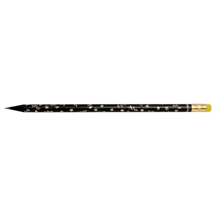 FABER CASTELL PARTY SİLGİLİ KURŞUN KALEM SİYAH LATA