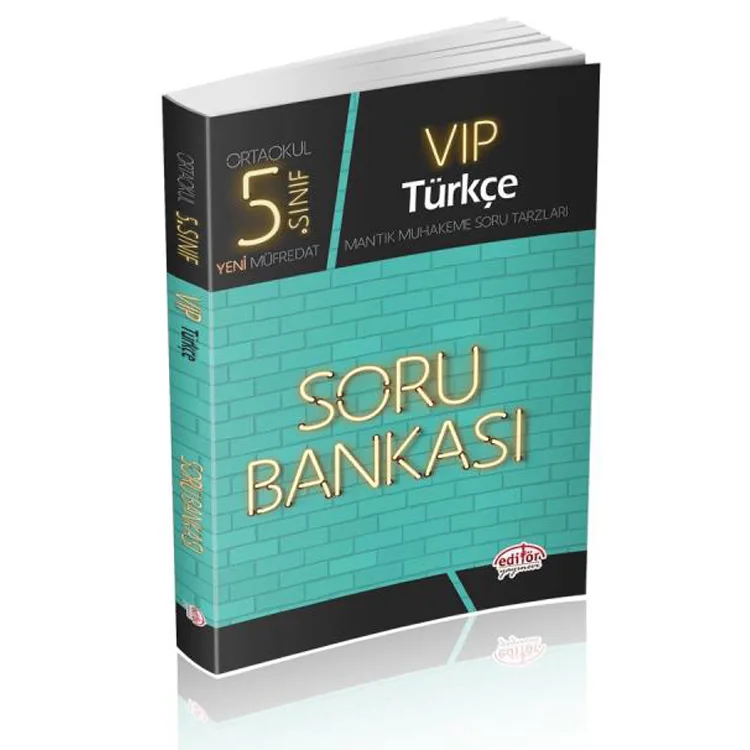 EDİTÖR 5. SINIF VİP TÜRKÇE SORU BANKASI