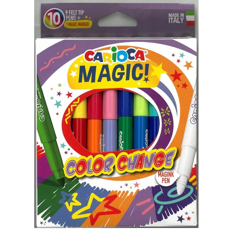 CARIOCA MAGIC RENK DEĞİŞTİREN SİHİRLİ KEÇELİ BOYA KALEMİ 42737
