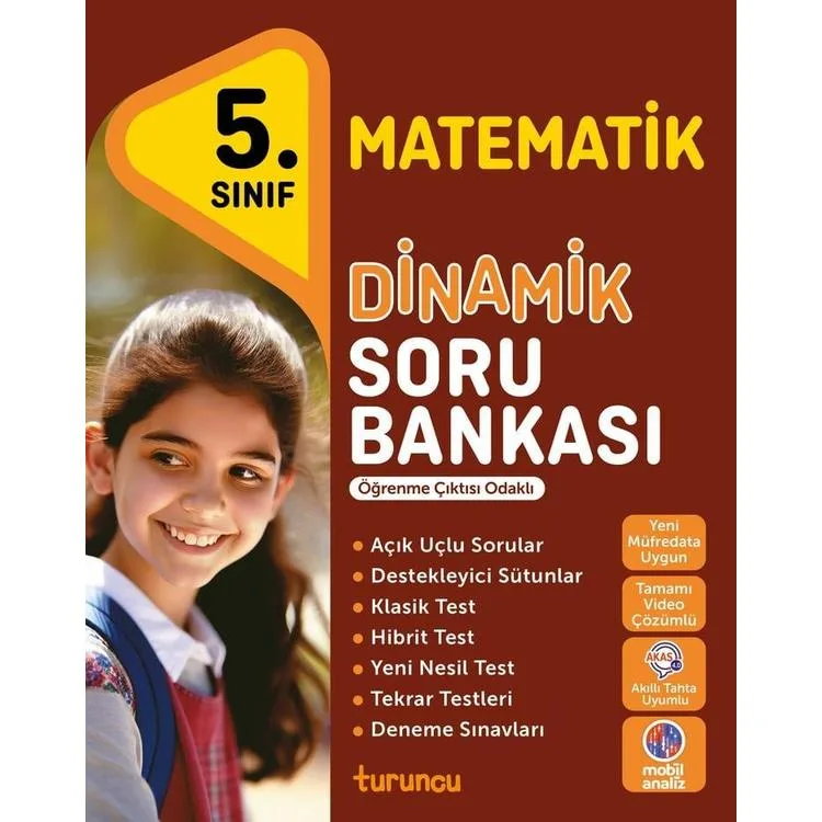 TUDEM TURUNCU 5. SINIF MATEMATİK DİNAMİK SORU BANKASI