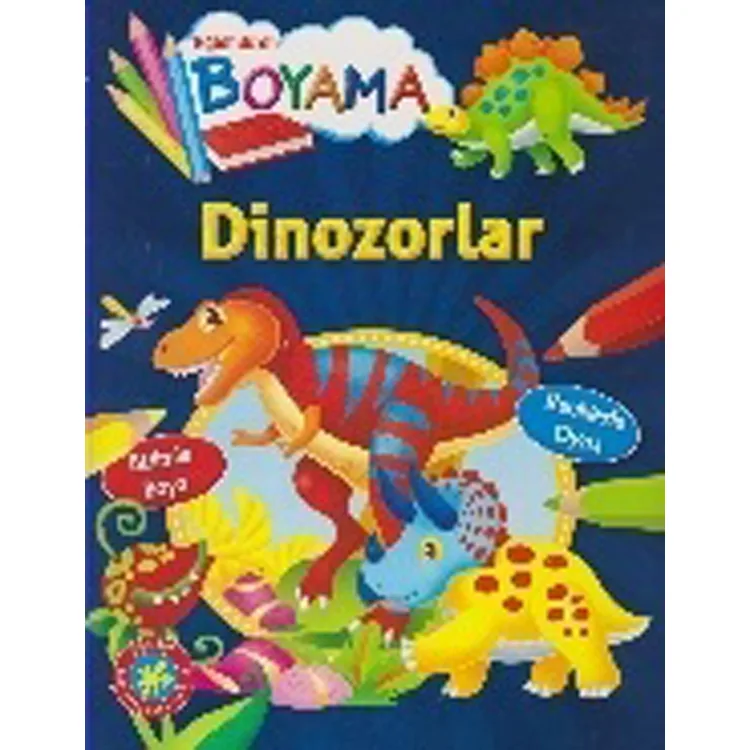 EĞLENDİREN BOYAMA-DİNOZORLAR