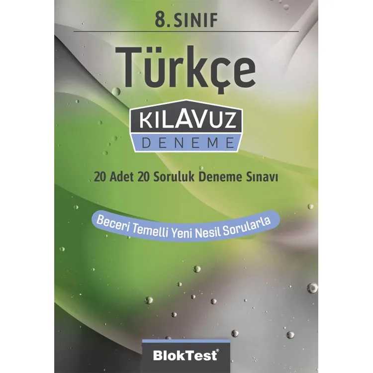 TUDEM 8.SINIF BLOKTEST TÜRKÇE KILAVUZ DENEME