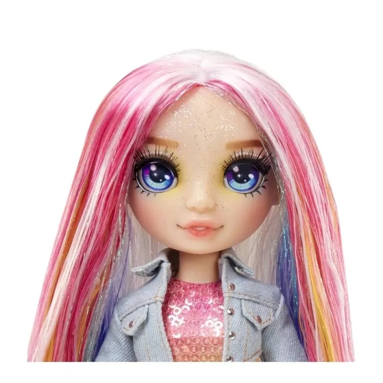 RAINBOW HIGH 120230 AMAYA RAİNE MODA BEBEK PARLAK SLIME VE EVCİL HAYVAN 3+