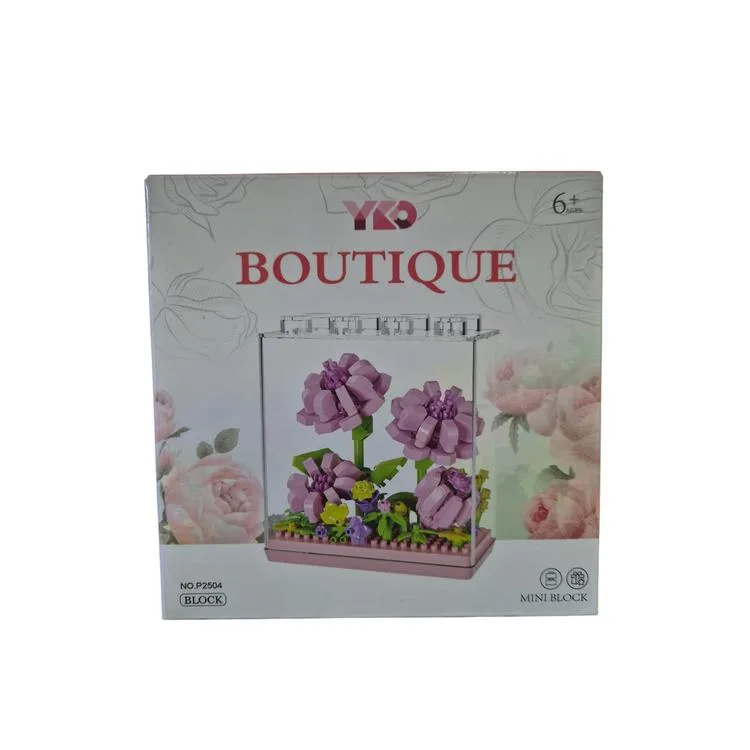 VAGONLIFE PANLOS P2504 PEMBE PAPATYA MODEL183 PARÇA BLOCK OYUNCAK 6+