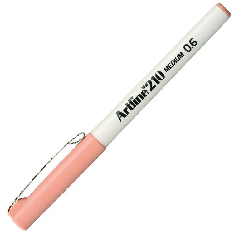 ARTLINE EK-210N KEÇE UÇLU YAZI KALEMİ 0.6mm KAYISI