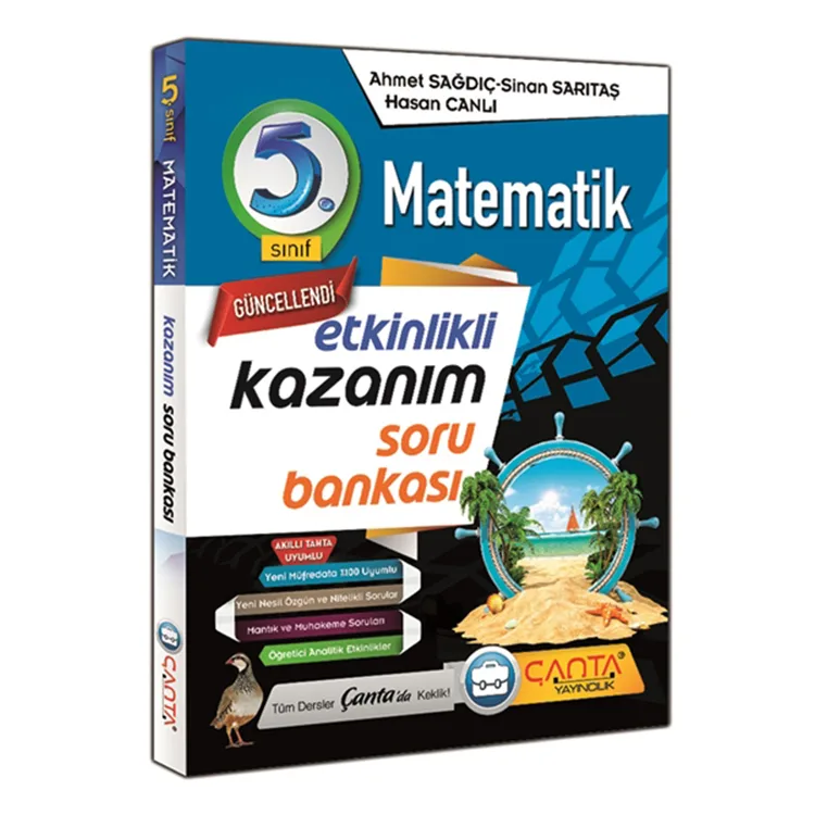 ÇANTA 5. SINIF KAZANIM MATEMATİK SORU BANKASI 2020