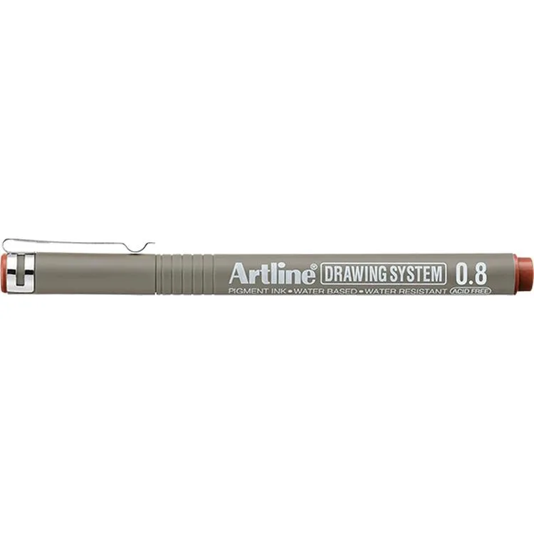 ARTLINE 238N DRAWİNG SYSTEM ÇİZİM KALEMİ 0.8 mm SEPİA