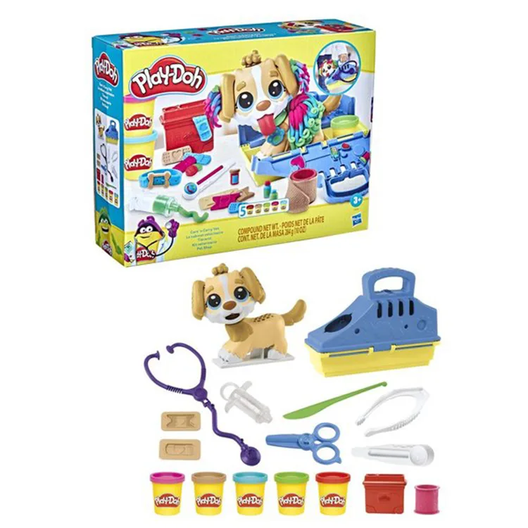 HASBRO PLAYDOH F3639 VETERİNER SETİ KUTULU