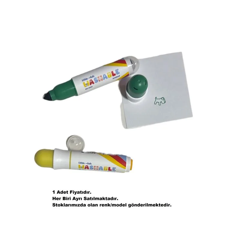 STA 893012 JUMBO KAŞELİ (MÜHÜRLÜ) KEÇELİ KALEM SETİ 12L'İ (RENK) BEZ TAŞIMA ÇANTALI
