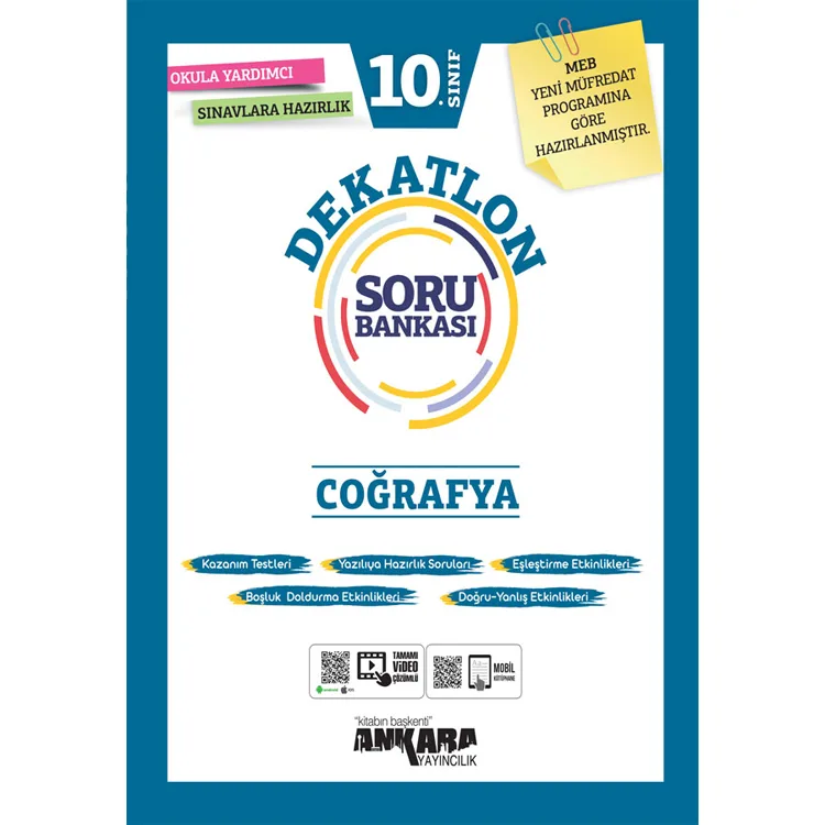 ANKARA 10.SINIF COĞRAFYA DEKATLON SORU BANKASI