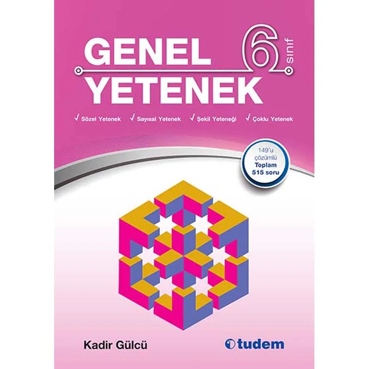 TUDEM 6. SINIF GENEL YETENEK KİTABI