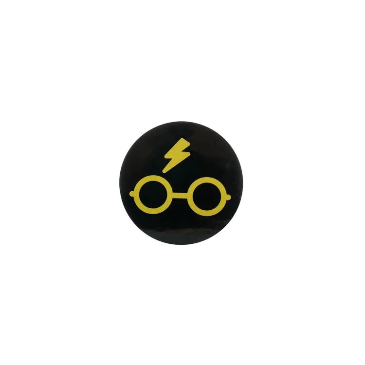 MACMUG BAL-380191 HARRY POTTER GÖZLÜK- ŞİMŞEK SİYAH BARDAK ALTLIĞI