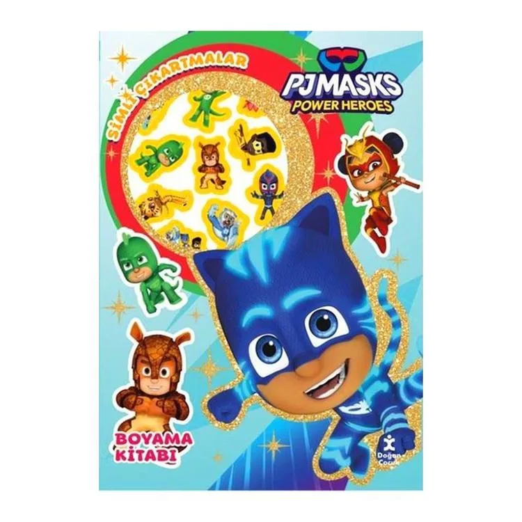 PJMASKS POWER HEROES - SİMLİ ÇIKARTMALI BOYAMA KİTABI