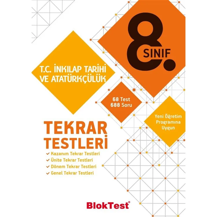 TUDEM 8. SINIF T.C İNKILAP TARİHİ VE ATATÜRKÇÜLÜK TEKRAR TESTLERİ