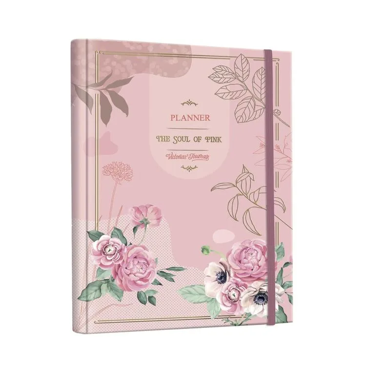 VICTORIA'S JOURNALS 1292 17x23cm GİZLİ SPİRALLİ SERT KAPAK 100gr. AYRAÇLI PLANNER DEFTER