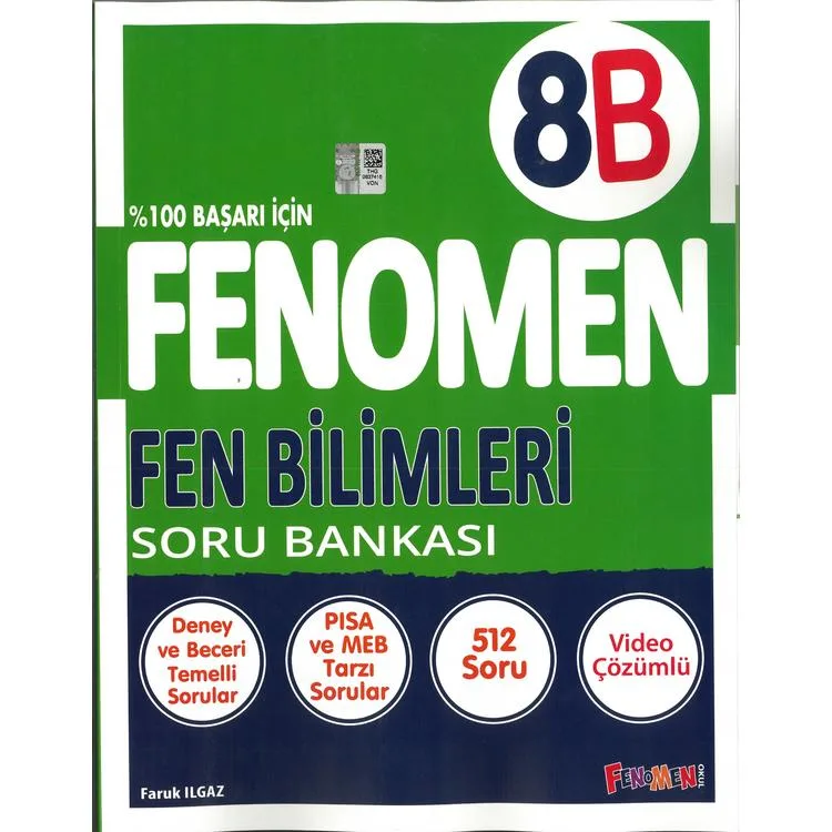 FENOMEN 8. SINIF FEN BİLİMLERİ B SORU BANKASI