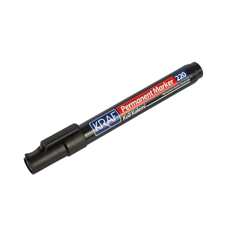 KRAF 220 PERMANENT MARKER YUVARLAK UÇ - SİYAH