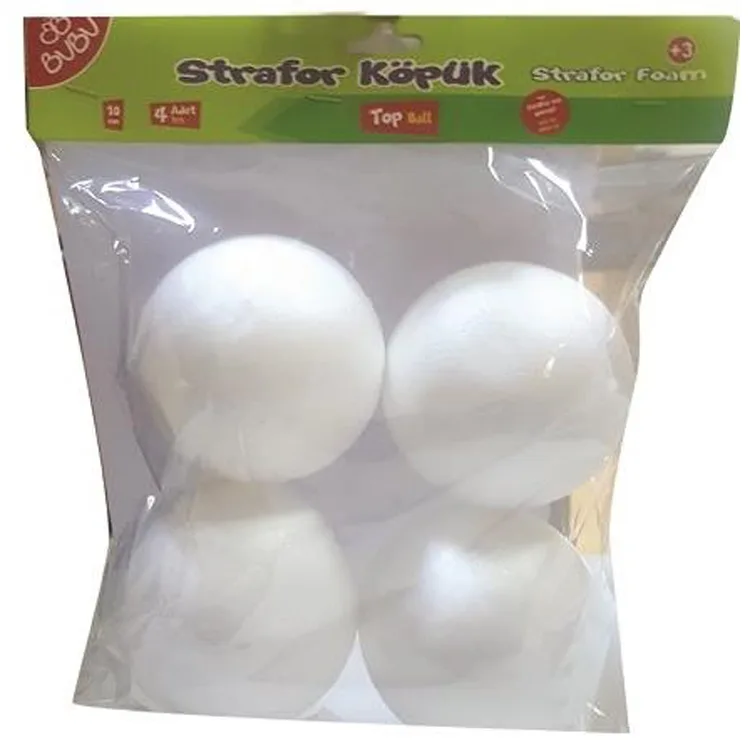 BU-BU KP0006 STRAFOR KÖPÜK TOP 10 CM 4'LÜ