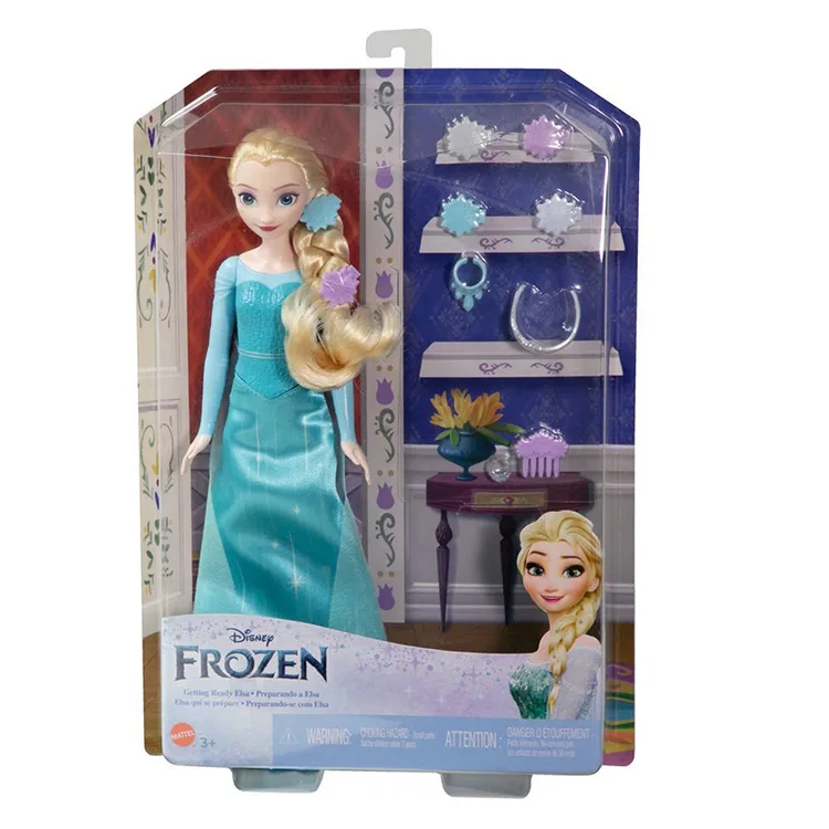 DISNEY HMD56 KARLAR ÜLKESİ ELSA VE SAÇ AKSESUARLARI OYUN SETİ