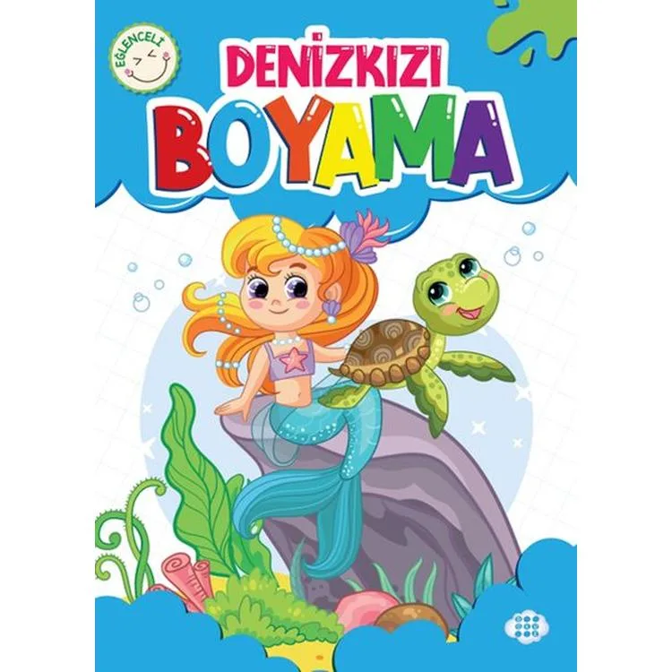 EĞLENCELİ DENİZKIZI BOYAMA