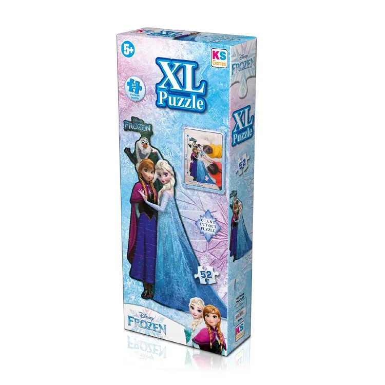 KS GAMES CR10906 DISNEY FROZEN 37x92cm XL YAPBOZ/PUZZLE 52 PARÇA 3YAŞ