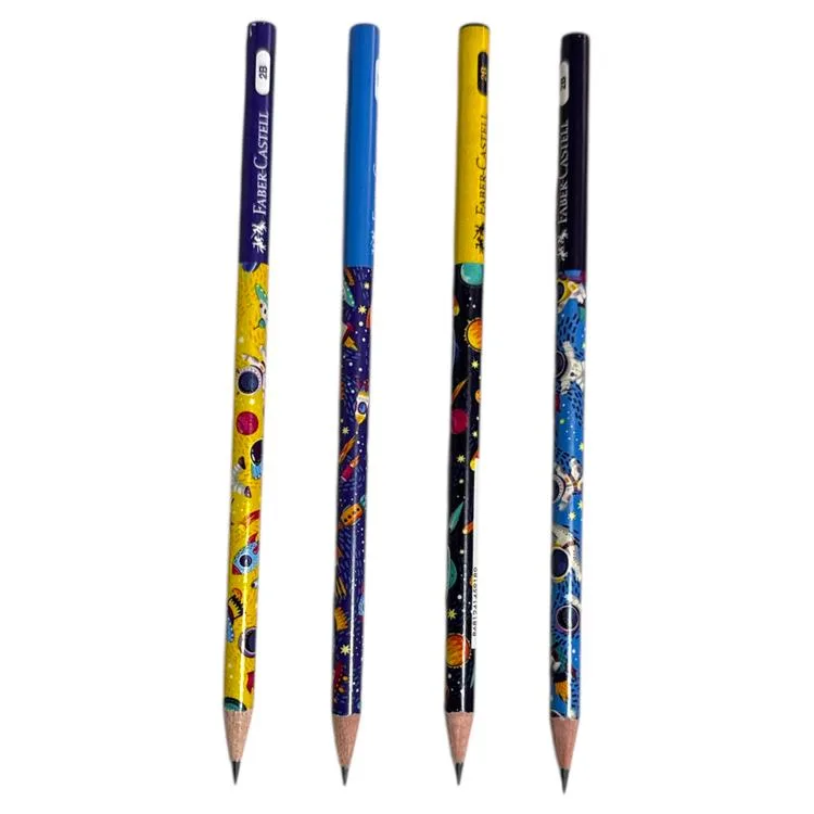 FABER CASTELL UZAY MACERASI YUVARLAK KURŞUN KALEM 2B - TEKLİ 5244000067