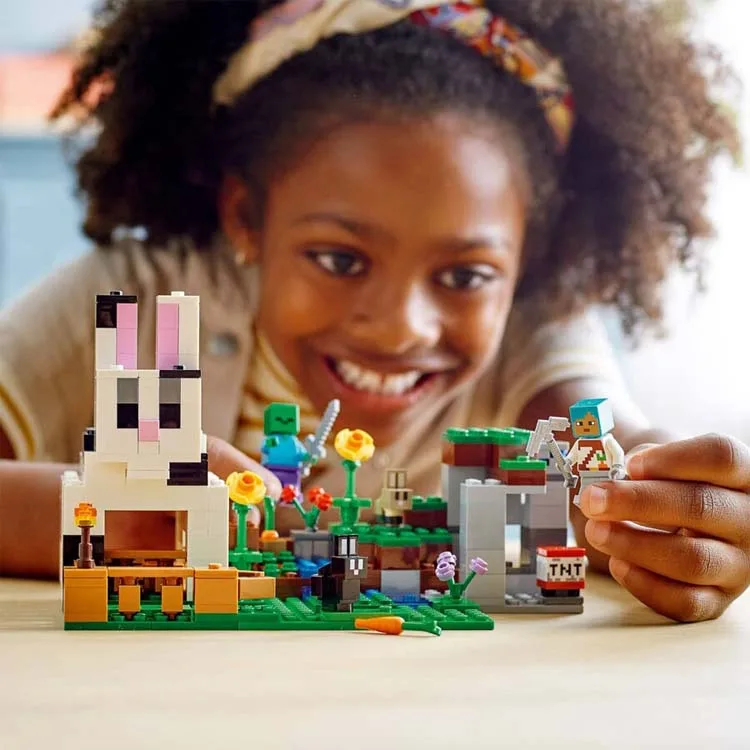 LEGO 21181 MINECRAFT RABBIT RANCH - TAVŞAN ÇİFTLİĞİ 340 PARÇA 8+