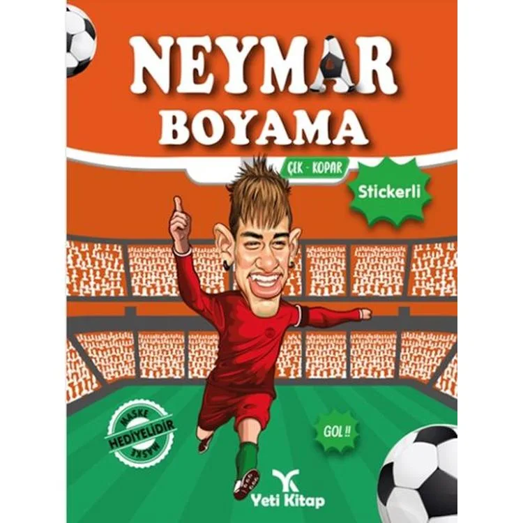 NEYMAR BOYAMA KİTABI