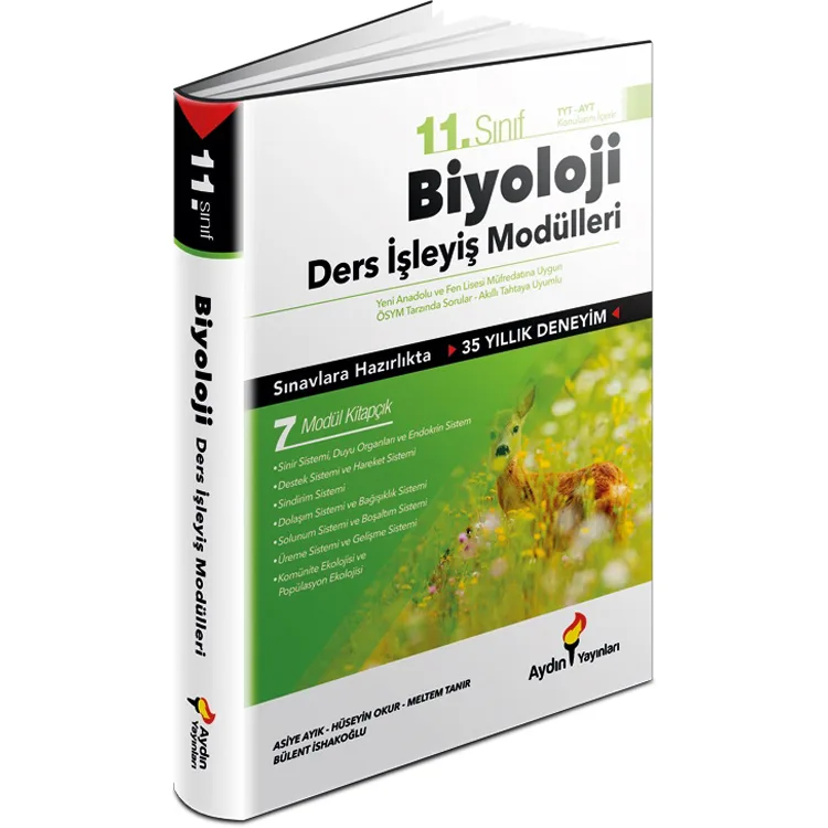 AYDIN 11. SINIF AYDIN BİYOLOJİ DERS İŞLEYİŞ MODÜLLERİ