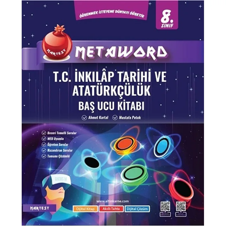 NARTEST 8. SINIF METAWORD T.C. İNKİLAP TARİHİ VE ATATÜRKÇÜLÜK BAŞ UCU KİTABI