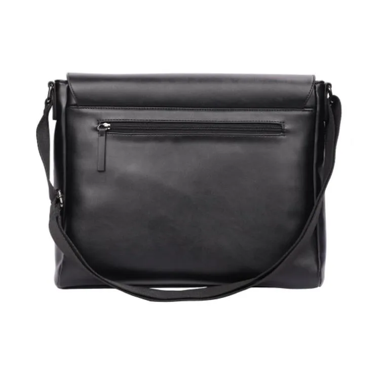 PIERRE CARDIN 01PCMB680-S AYARLANABİLİR ASKILI SUNİ DERİ POSTACI EVRAK ÇANTASI SİYAH