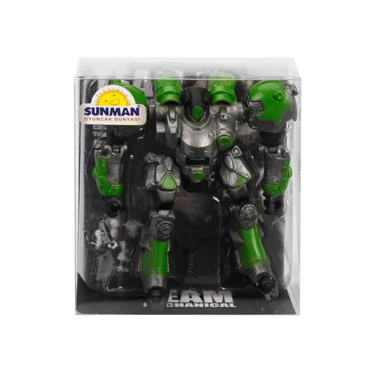 SUNMAN OYUNCAK 8910-201 ROBOT FİGÜR 9CM - TEKLİ