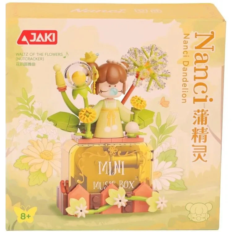 VAGONLIFE JAKI HK113 NANCİ KARAHİNDİBA MÜZİK KUTUSU 144 PARÇA BLOCK OYUNCAK 8+