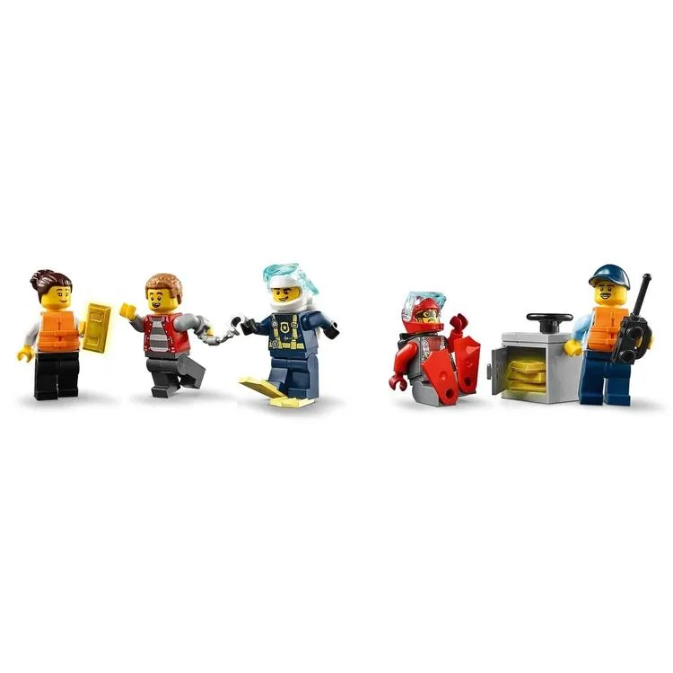 LEGO CITY 60277 POLİS DEVREYE BOTU 276 PARÇA 5+