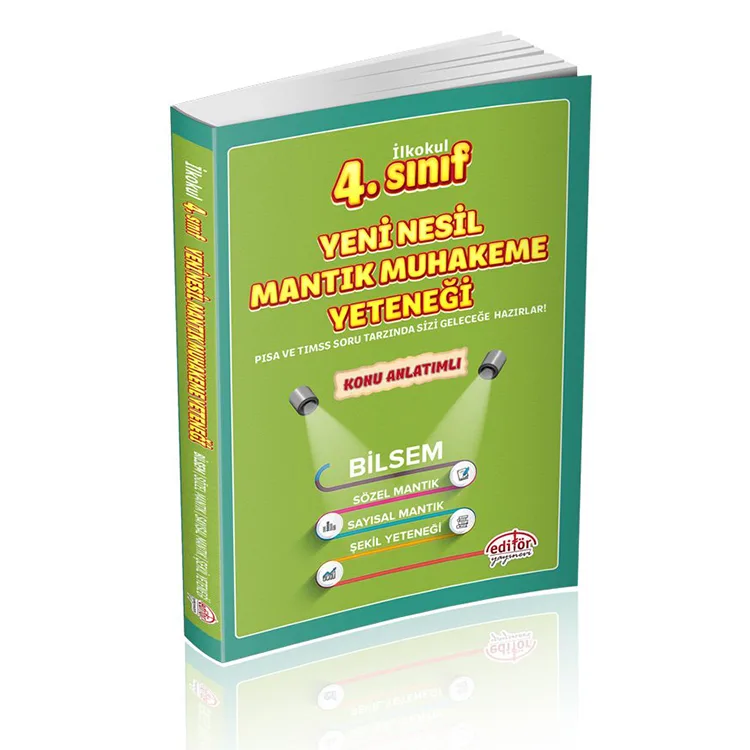 EDİTÖR 4. SINIF YENİ NESİL MANTIK MUHAKEME YETENEĞİ KONU ANLATIMI