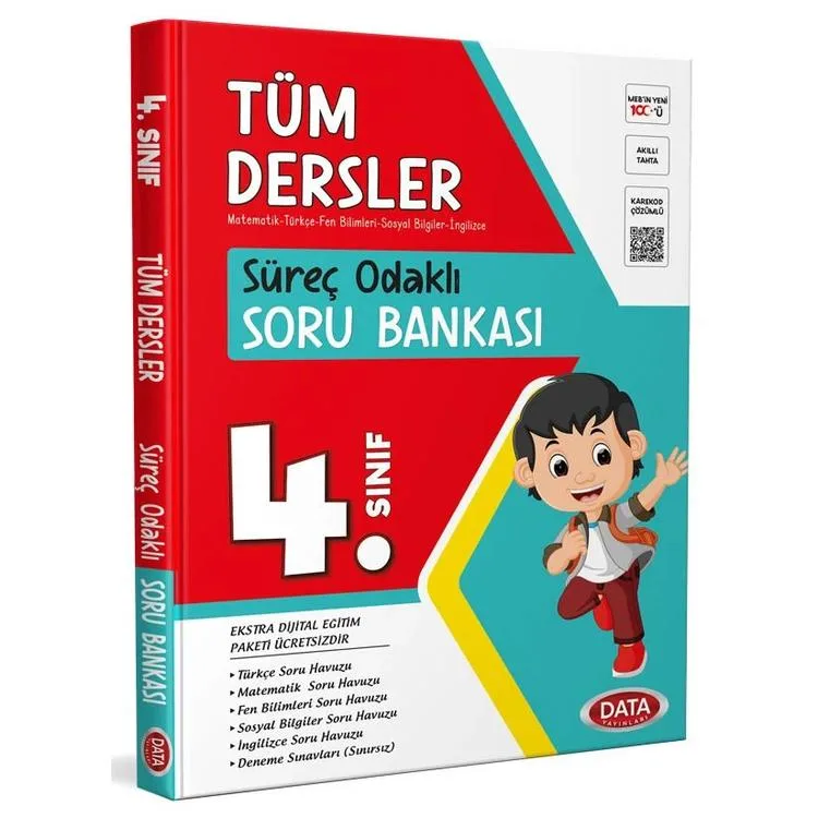 DATA 4. SINIF BİLSEM TAMAMI ÇÖZÜMLÜ SORU BANKASI
