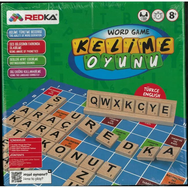 REDKA RD5310 KELİME ZEKA AKIL KUTU OYUNU