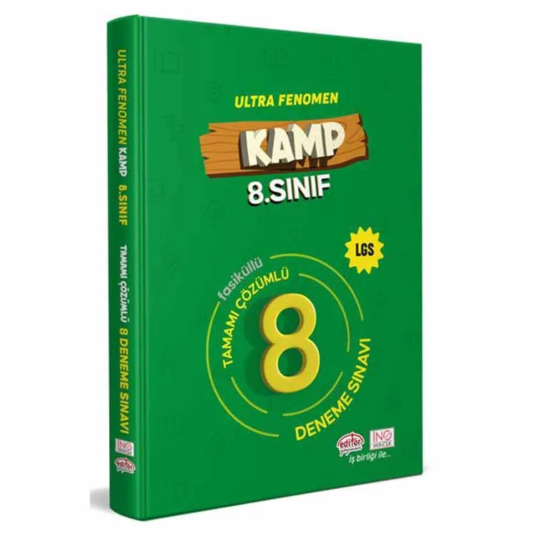 EDİTÖR 8. SINIF ULTRA FENOMEN LGS TAMAMI ÇÖZÜMLÜ 8 DENEME SINAVI