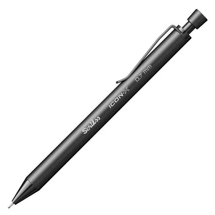 SCRIKSS ICON-X 0.7MM VERSATİL KALEM MAT SİYAH