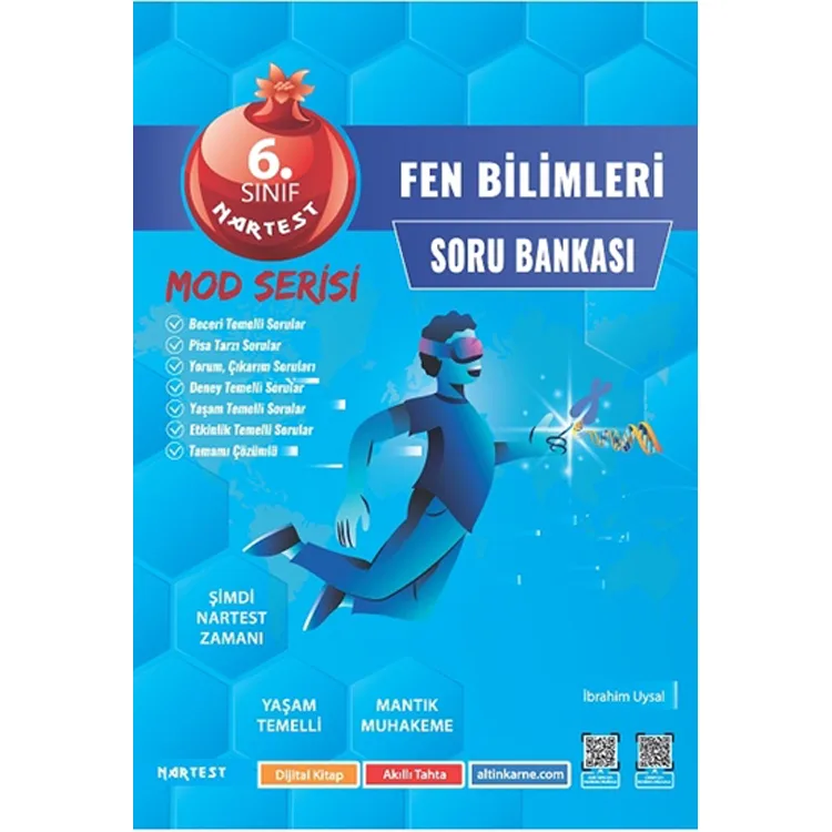 NARTEST 6. SINIF MOD FEN BİLİMLERİ SORU BANKASI - 2023