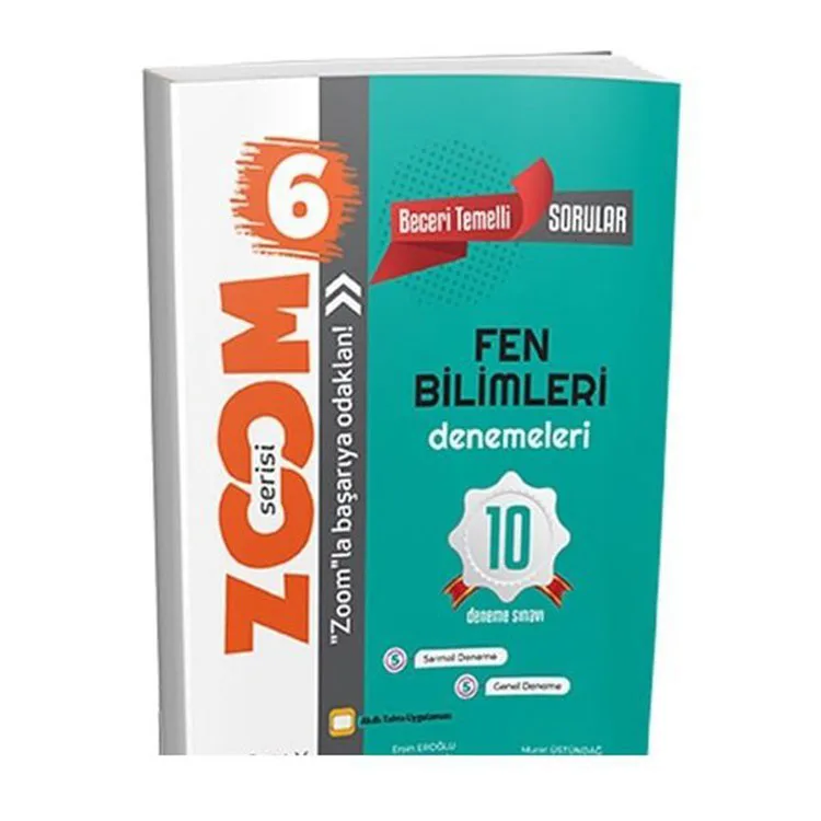 GÜNAY YAYINLARI 6. SINIF ZOOM FEN BİLİMLERİ 10'LU DENEME SINAVI