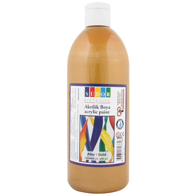 SÜDOR AKRİLİK BOYA 500 ML ALTIN SD1009-22