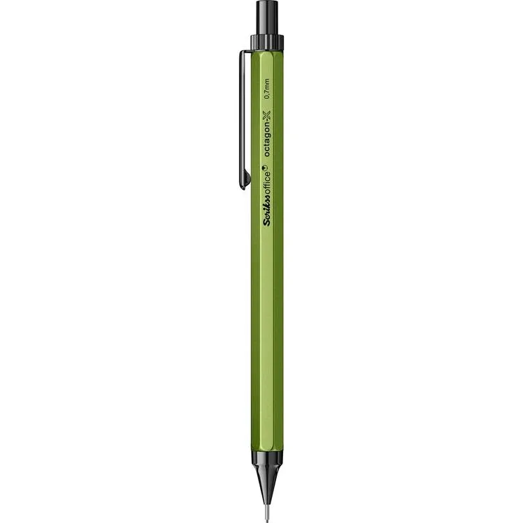 SCRIKSS OCTAGON-X 0.7MM VERSATİL KALEM YEŞİL - TEKLİ