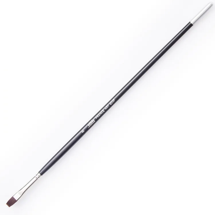 PEBEO 200F/8 SENTETİK UÇ SAP YAĞLI AKRİLİK FIRÇA SİYAH NO:8