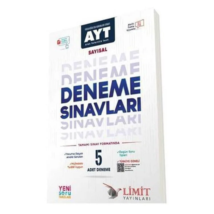LİMİT AYT SAYISAL 5'Lİ DENEME SINAVLARI