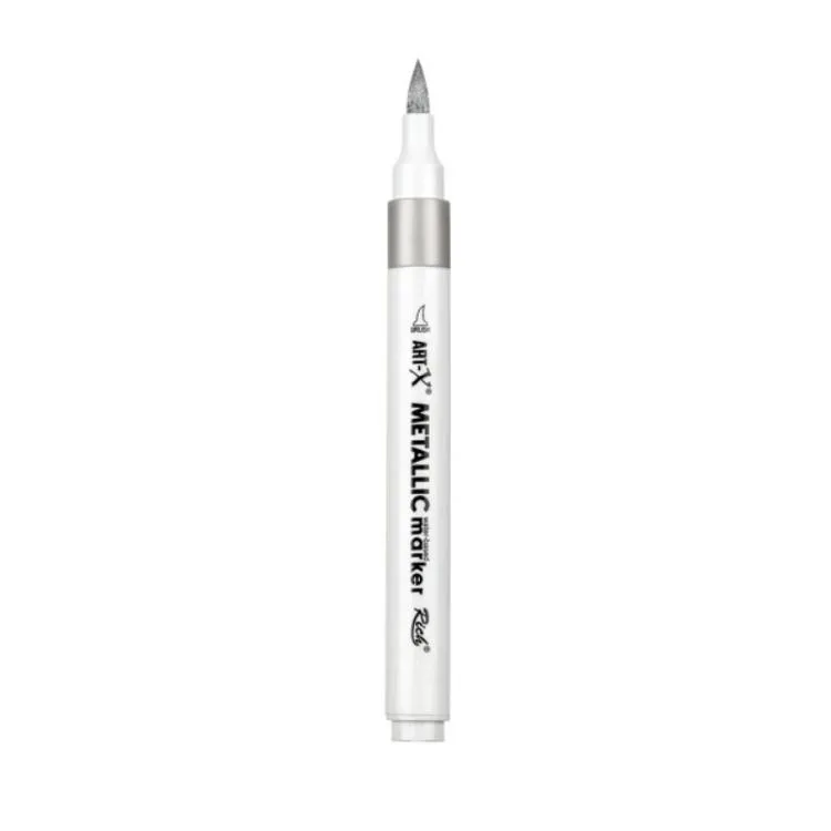 RİCH 18036-145 ART-X METALLIC MARKER METALİK METALİK GÜMÜŞ