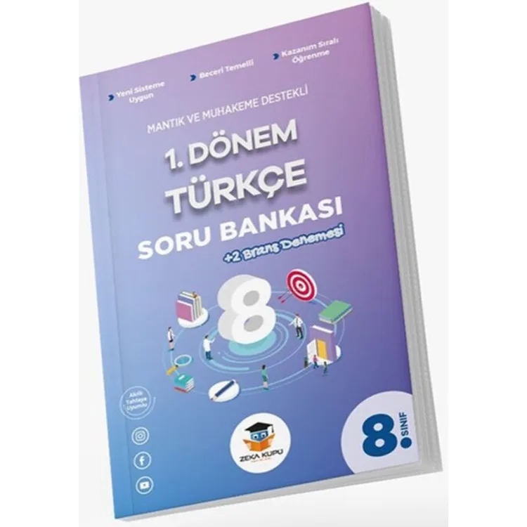 ZEKA KÜPÜ 8. SINIF TÜRKÇE 1. DÖNEM SORU BANKASI