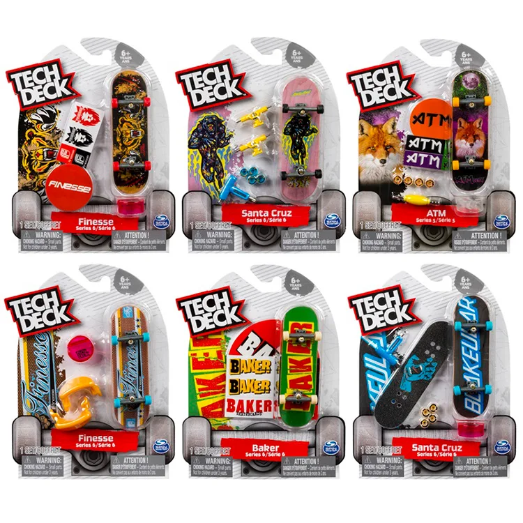 TECH DECK MİNİ PARMAK KAYKAY TEKLİ PAKET 96mm. SPM-6028846