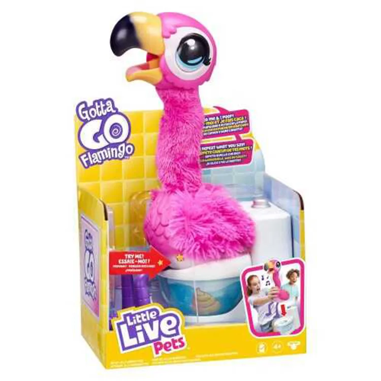 GIOCHI 26222 LITTLE LIVE PETS FLAMİNGO THE POOP