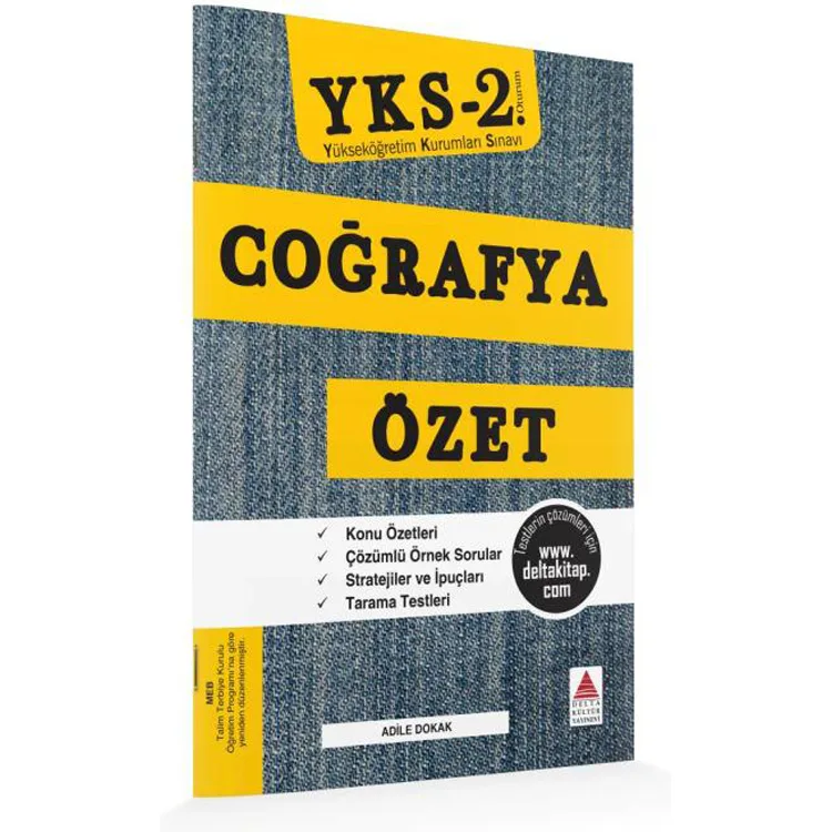DELTA AYT COĞRAFYA ÖZET
